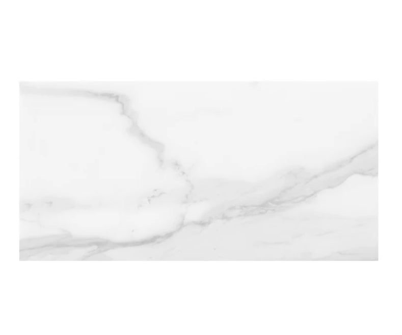 Plata Statuario 12" x 24" Porcelain Tile