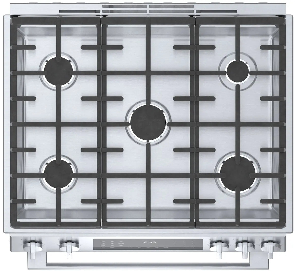 Bosch Benchmark® 30" Dual Fuel Slide-In Range – Stainless Steel – HDIP056U
