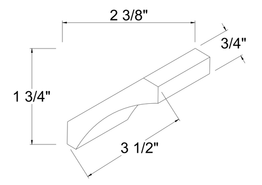 Cove Crown Molding COV3.5