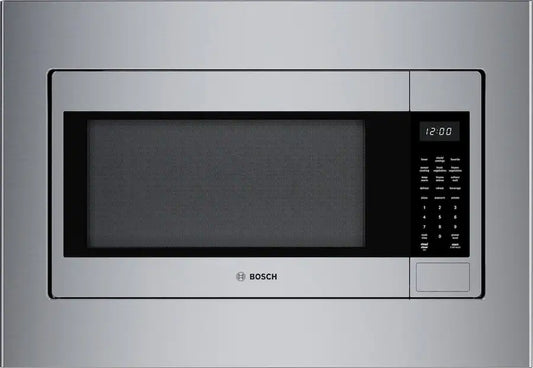 Bosch - 300 Series 2.1 Cu. Ft. Built-In Smart Microwave with Sensor Cooking - Stainless Steel
